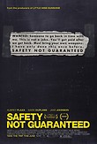 Safety Not Guaranteed DVD Release Date