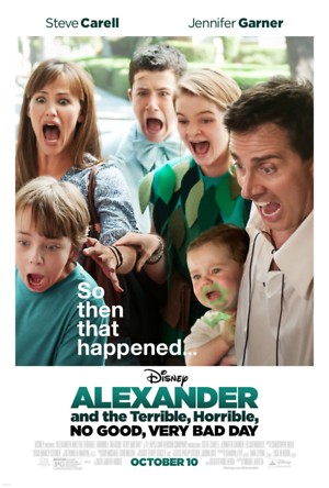 Alexander and the Terrible, Horrible, No Good, Very Bad Day (2014) DVD Release Date