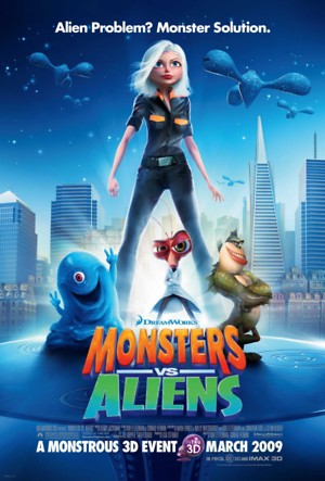 Monsters vs Aliens (2009) DVD Release Date