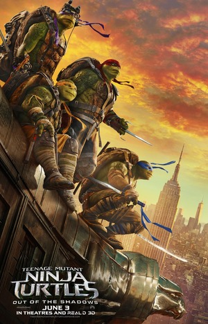 Teenage Mutant Ninja Turtles 2 Out of the Shadows (2016) DVD Release Date