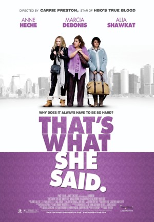 That's What She Said (2012) DVD Release Date