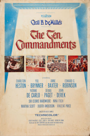 The Ten Commandments (1956) DVD Release Date