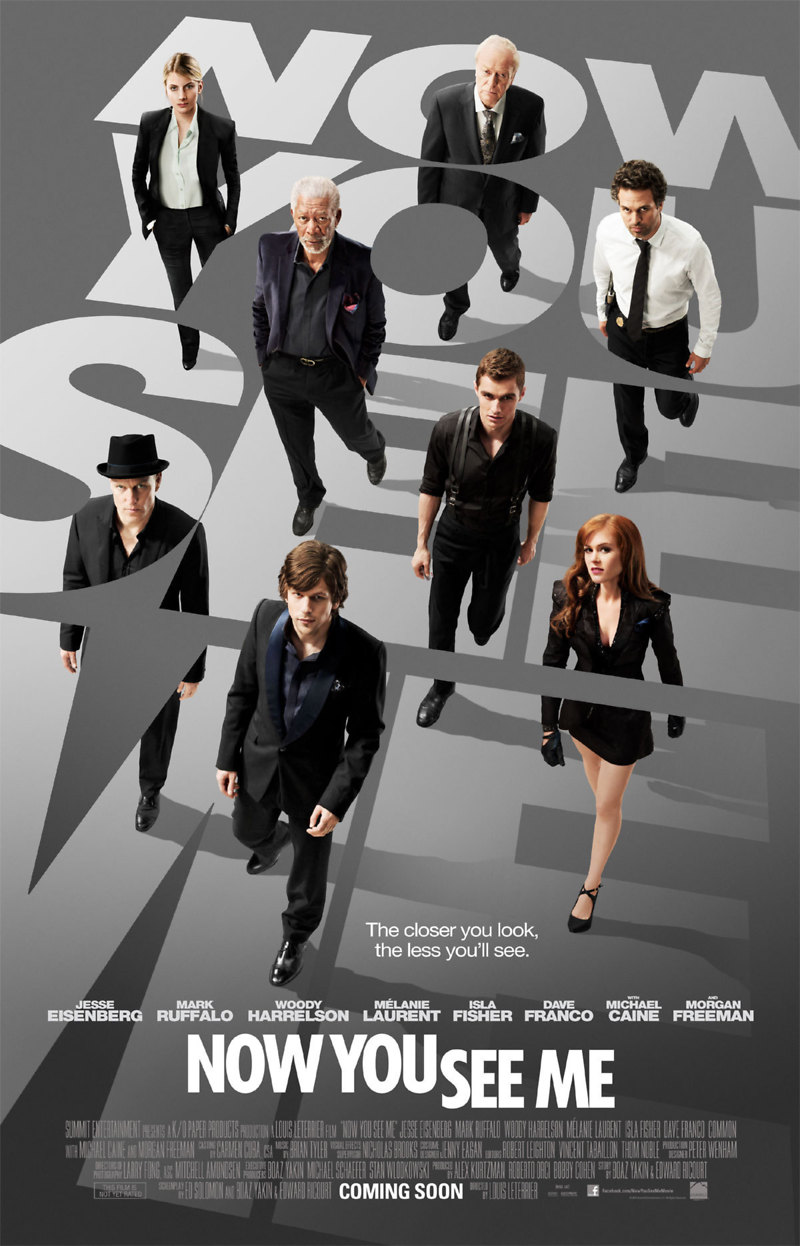 Now You See Me poster art cover