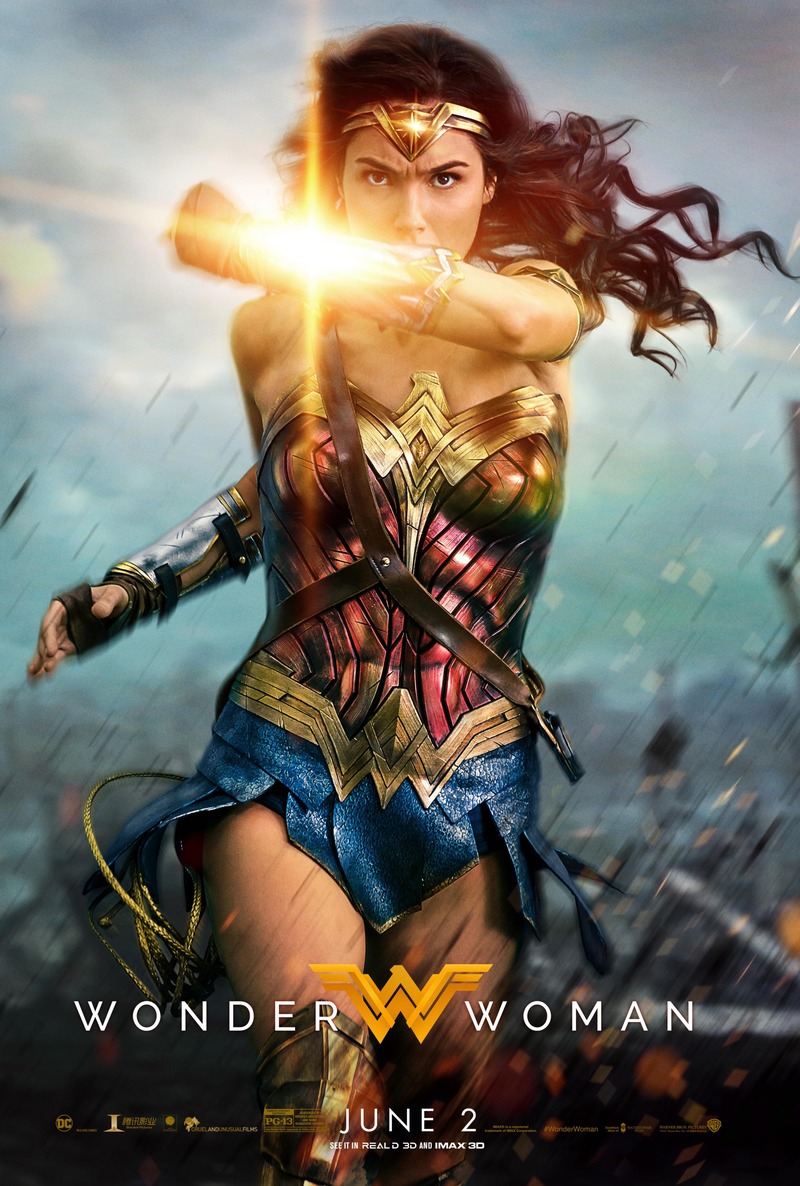 Image result for Wonder Woman Movie 2017 Poster