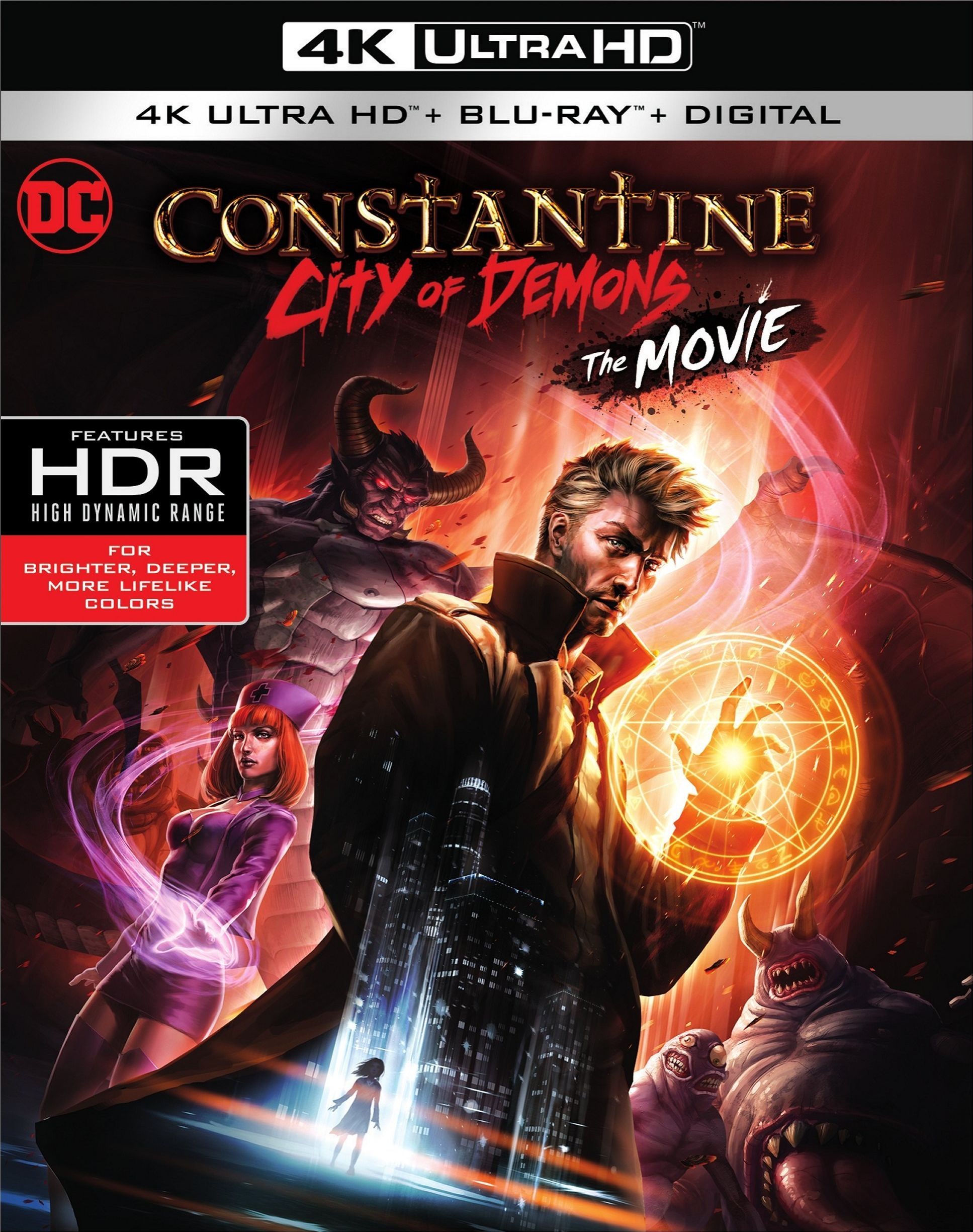 Constantine: City of Demons DVD Release Date