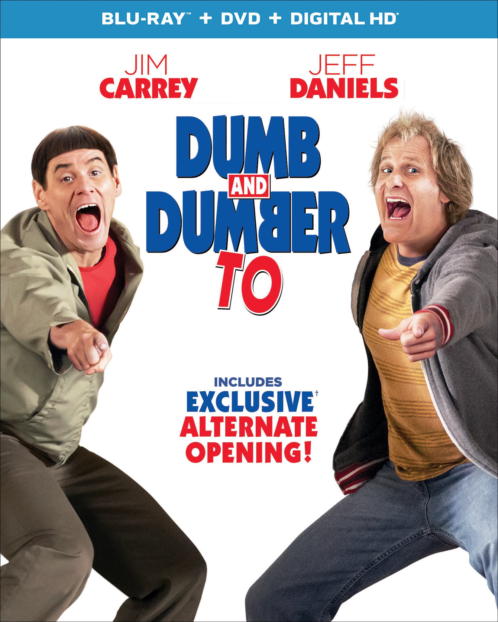 Dumb and Dumber To Blu-ray.