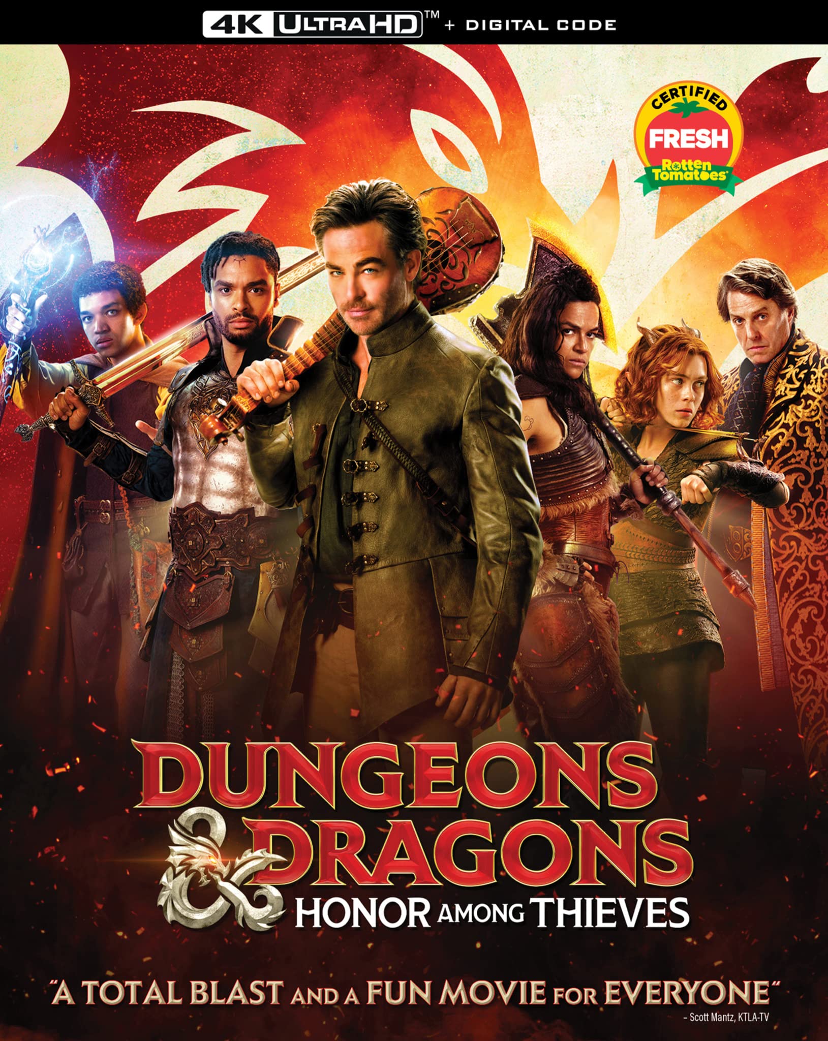 Dungeons & Dragons: Honor Among Thieves DVD Release Date May 30, 2023