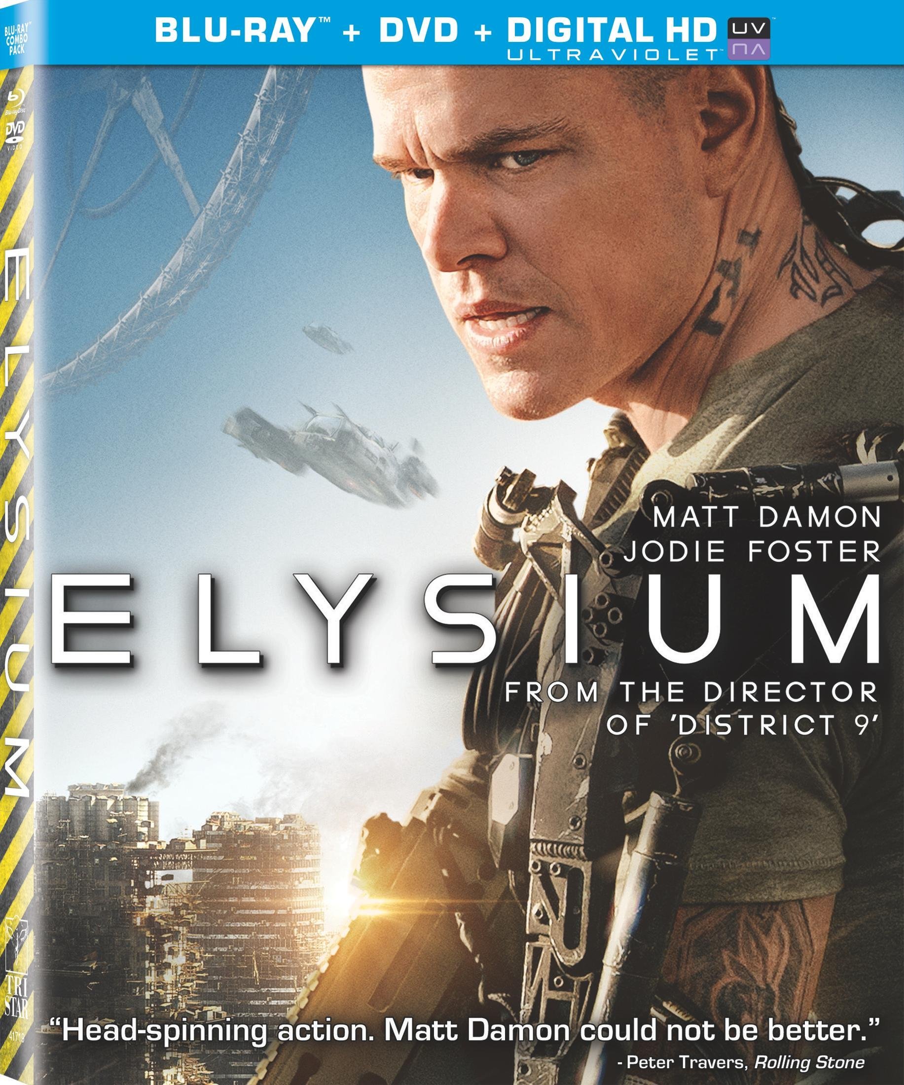 Elysium DVD Release Date December 17 2013