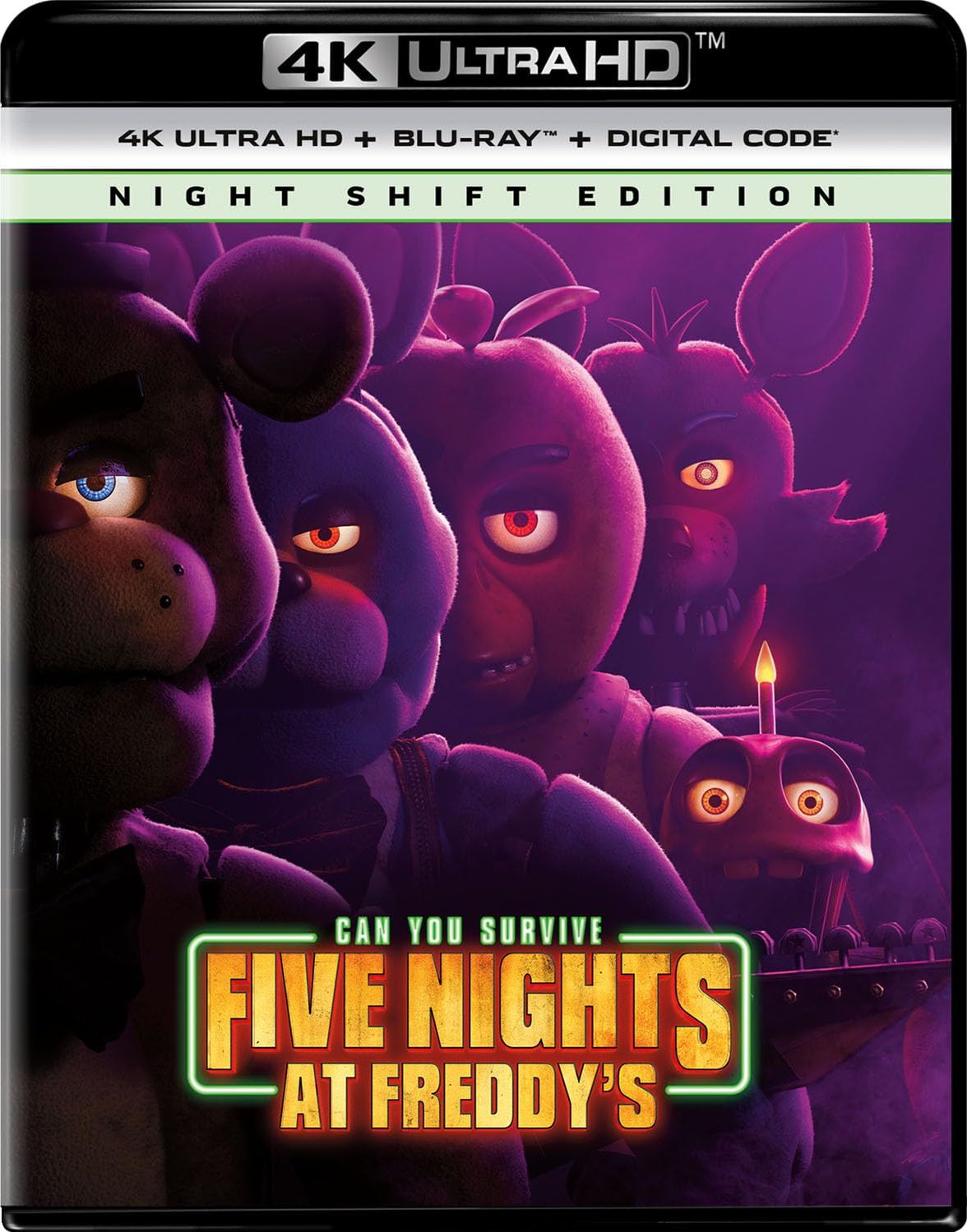 Five Nights at Freddy's DVD Release Date December 12, 2023