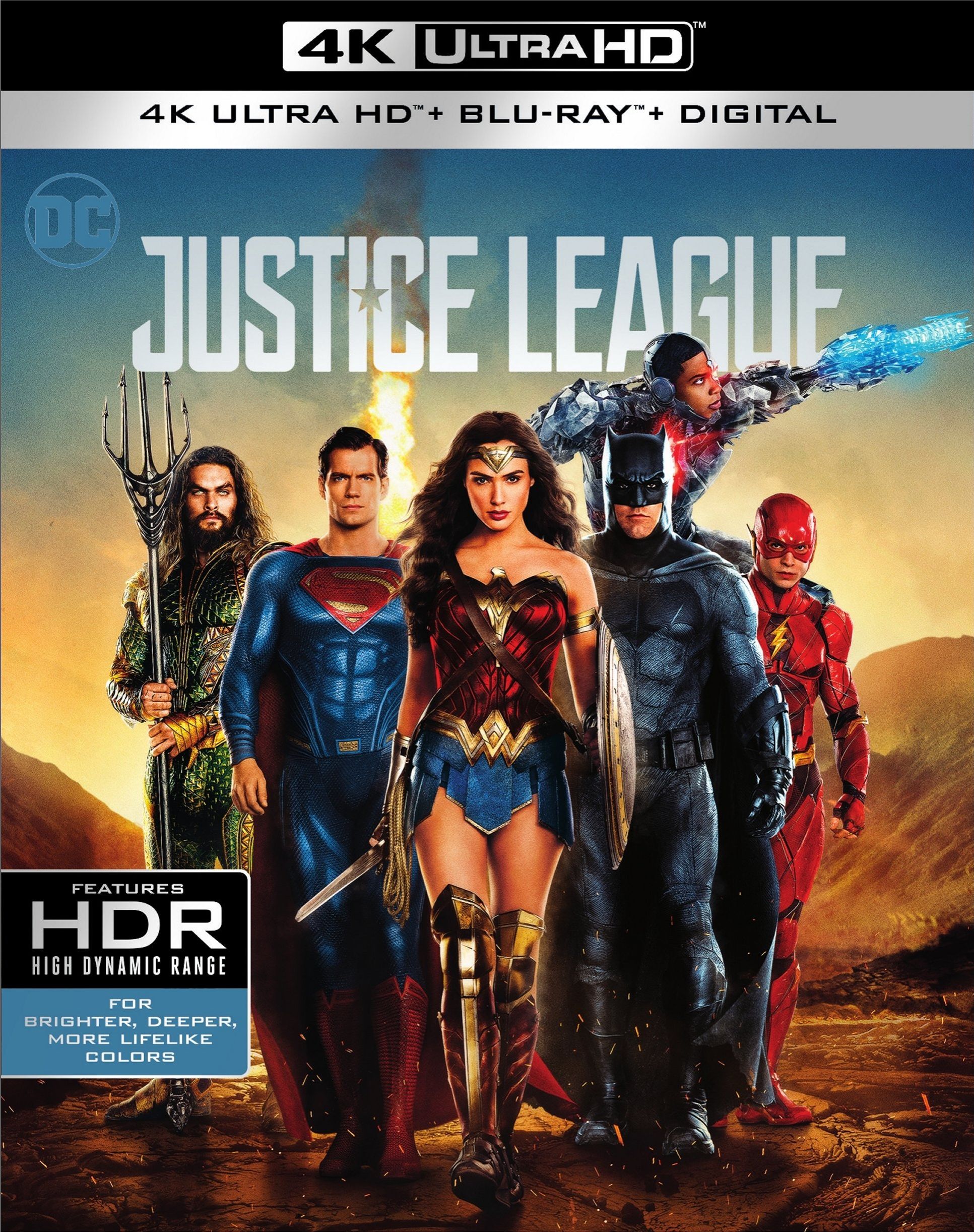 Justice League DVD Release Date March 13, 2018