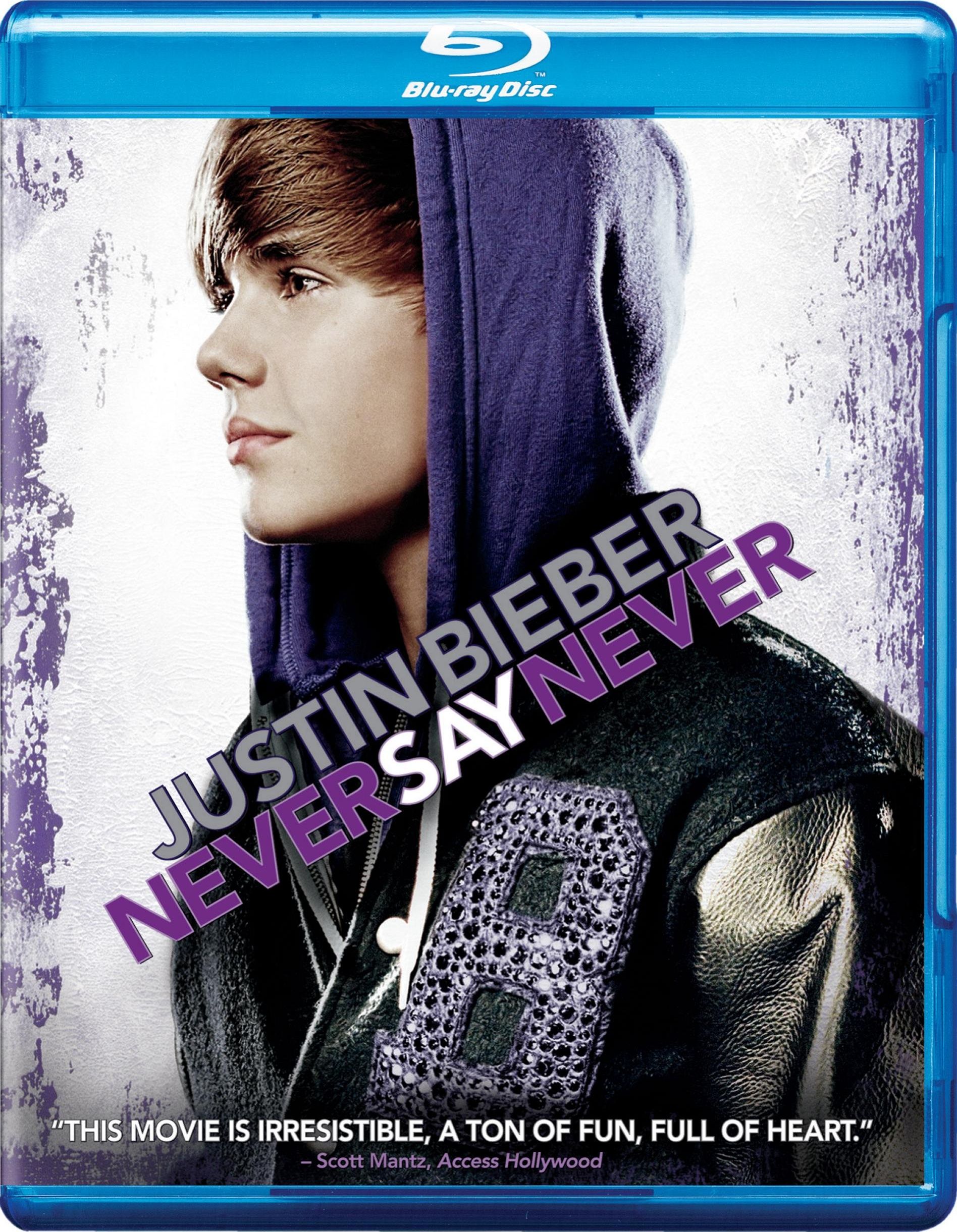Justin Bieber: Never Say Never DVD Release Date May 13, 2011 - Never Say Never Justin Bieber Cover