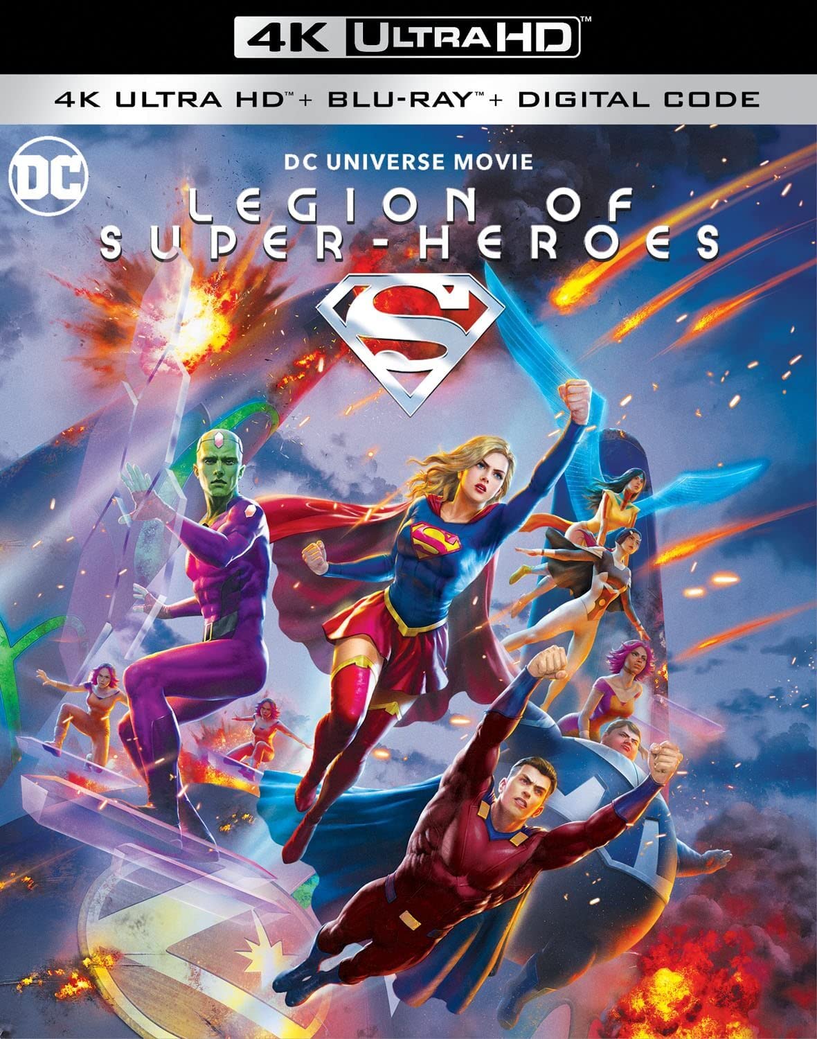 Legion of SuperHeroes DVD Release Date February 7, 2023