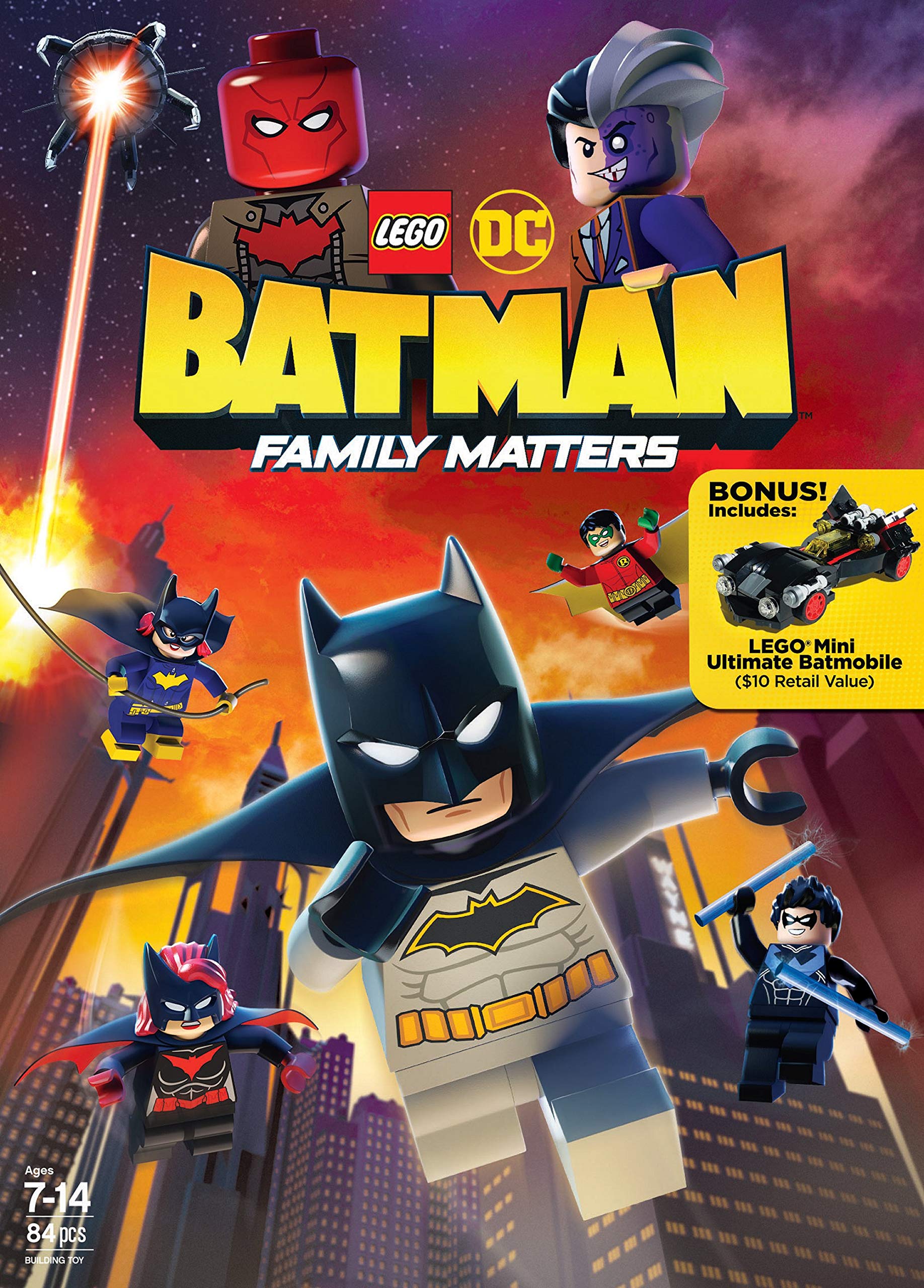LEGO DC: Batman - Family Matters DVD Release Date August ...