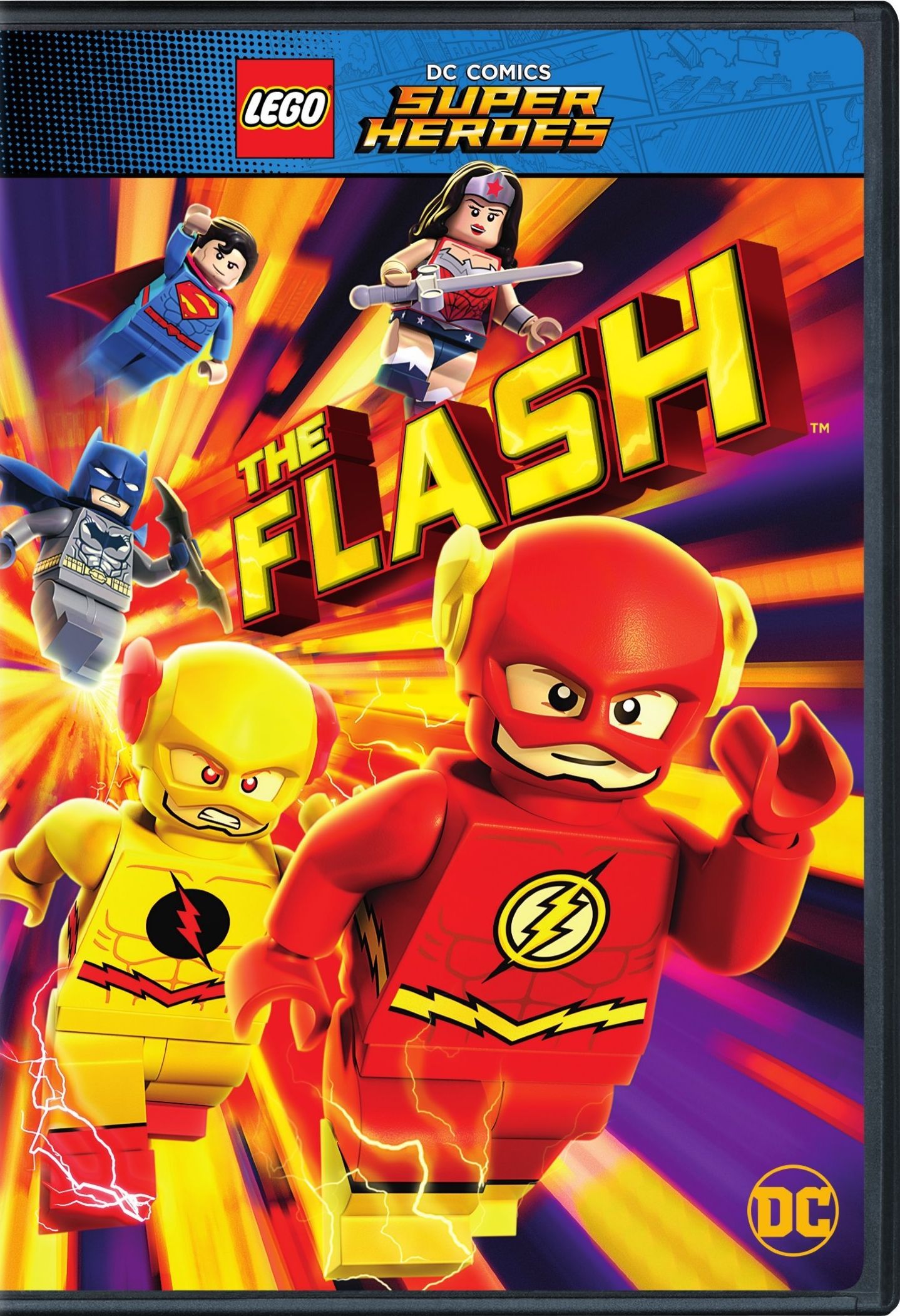super heroes dc lego