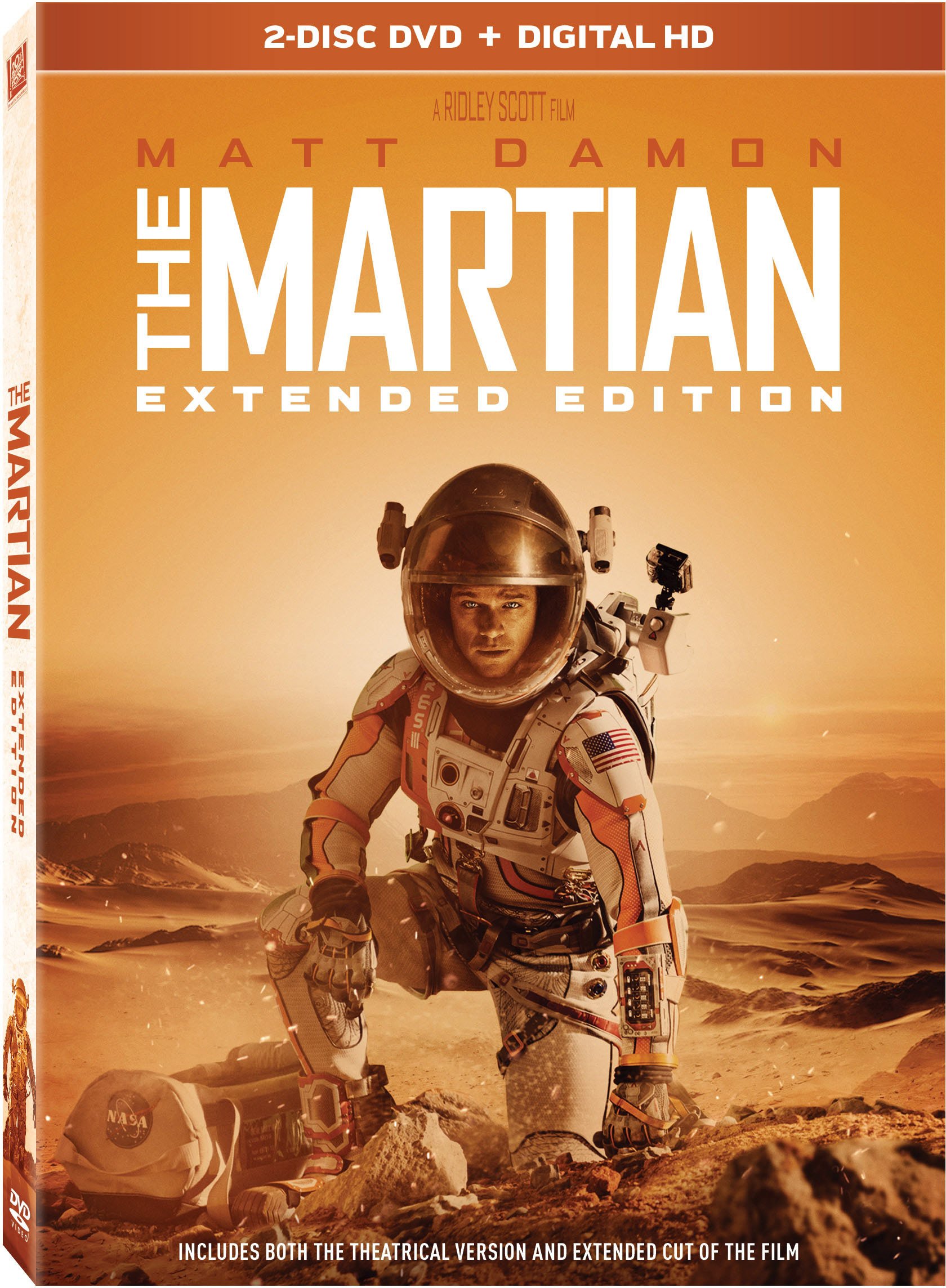 The Martian DVD Release Date January 12, 2016