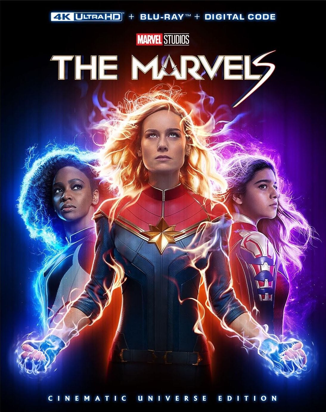 The Marvels & Captain Marvel - 2-Movie Collection Blu-ray (2 Discs) [Blu-ray  Filme] • World of Games
