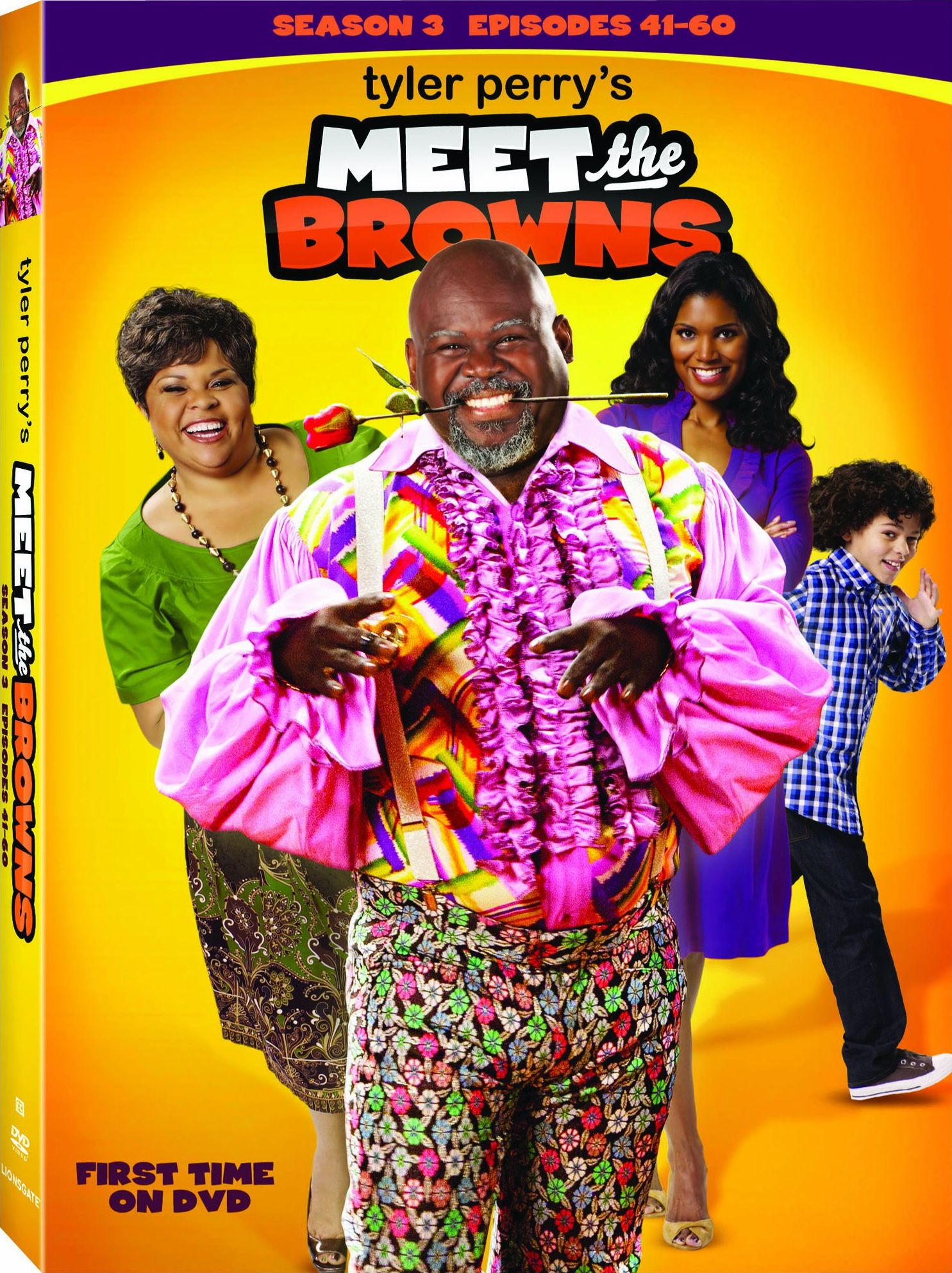Tyler Perry's Meet The Browns: Season 3 DVD.