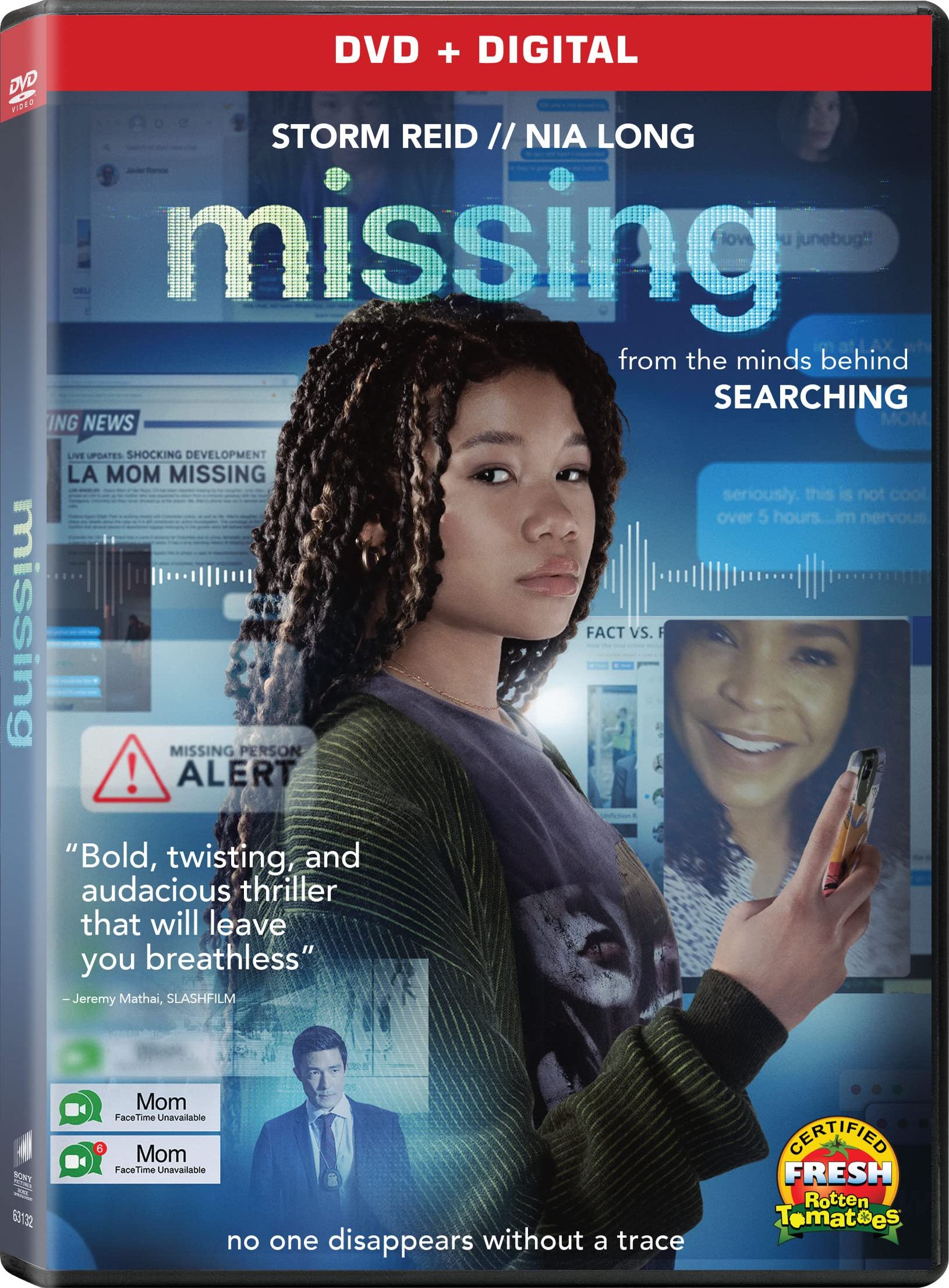 Missing DVD Release Date March 28, 2023
