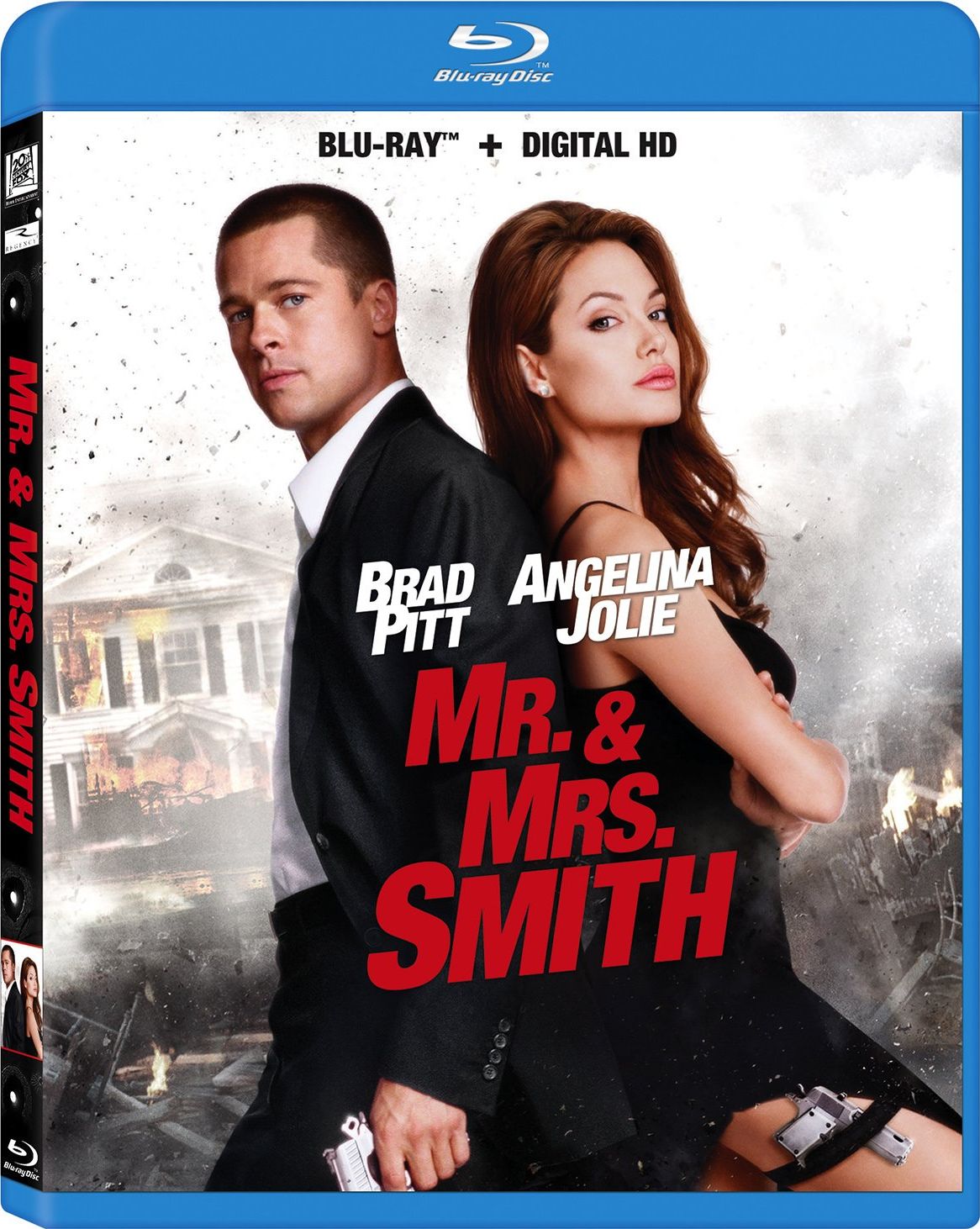 Mr And Mrs Smith 2005 Full Film Custom 4K UHD Blu Ray DVD Free Covers