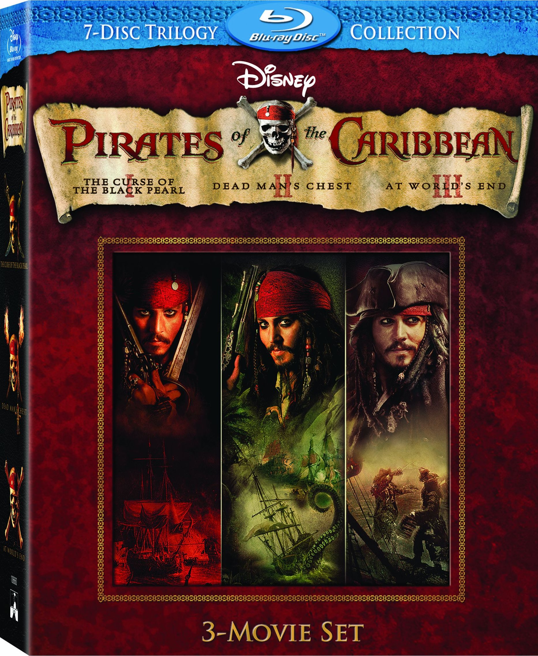 Pirates Of The Caribbean The Curse Of The Black Pearl Dvd