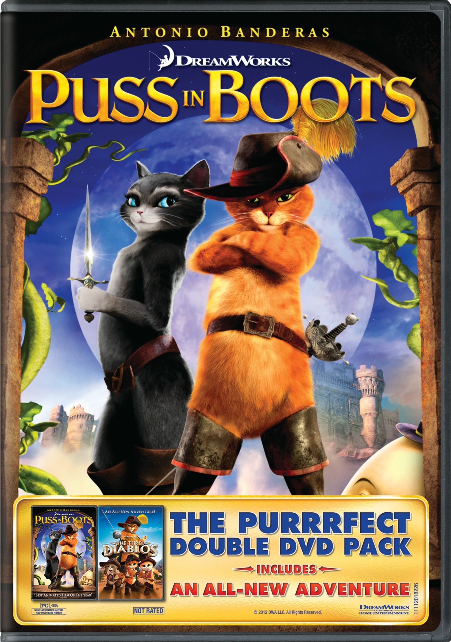 Puss in Boots / The Three Diablos (Two-Disc Double DVD Pack) .