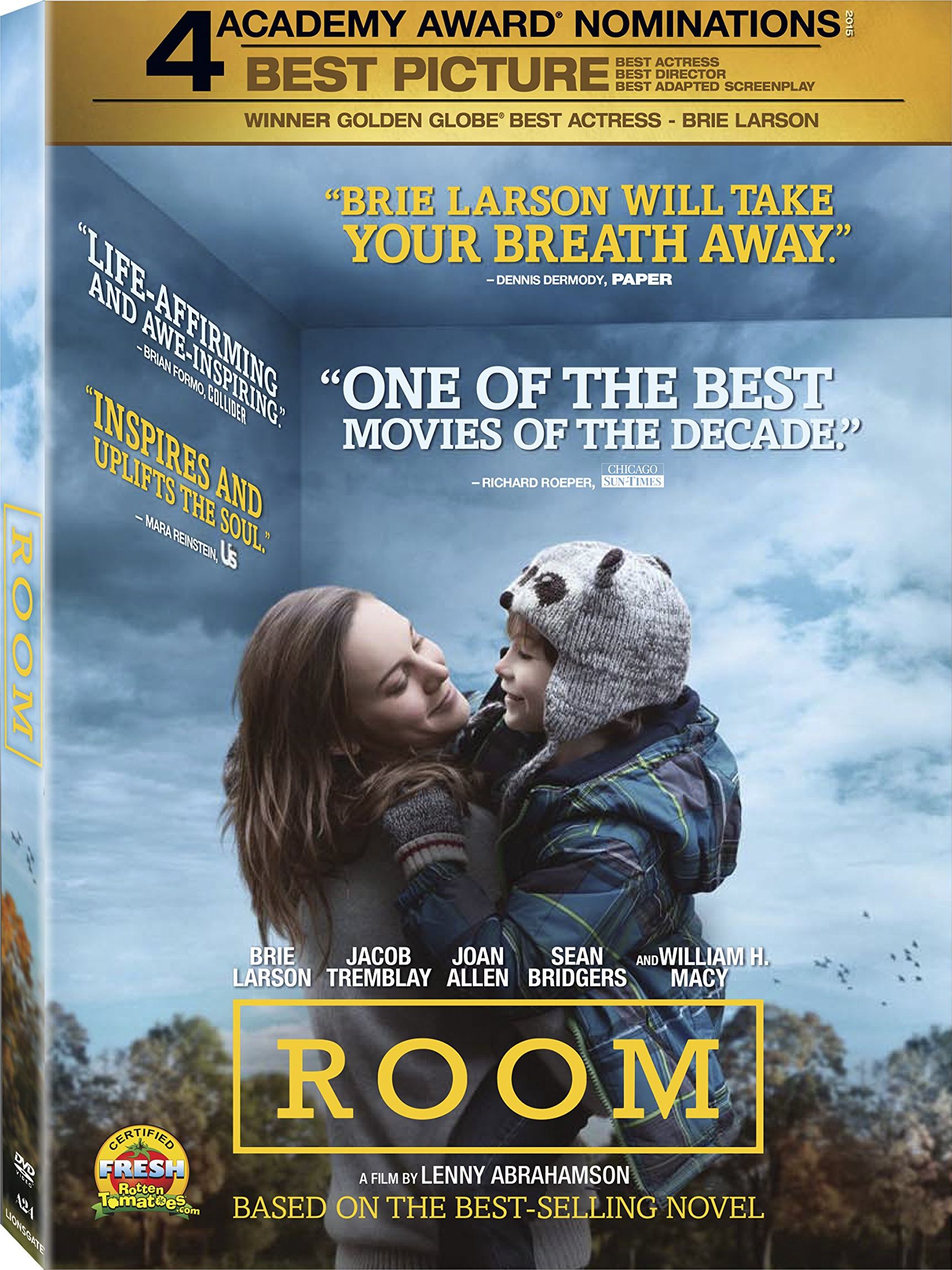 Room DVD Release Date March 1, 2016