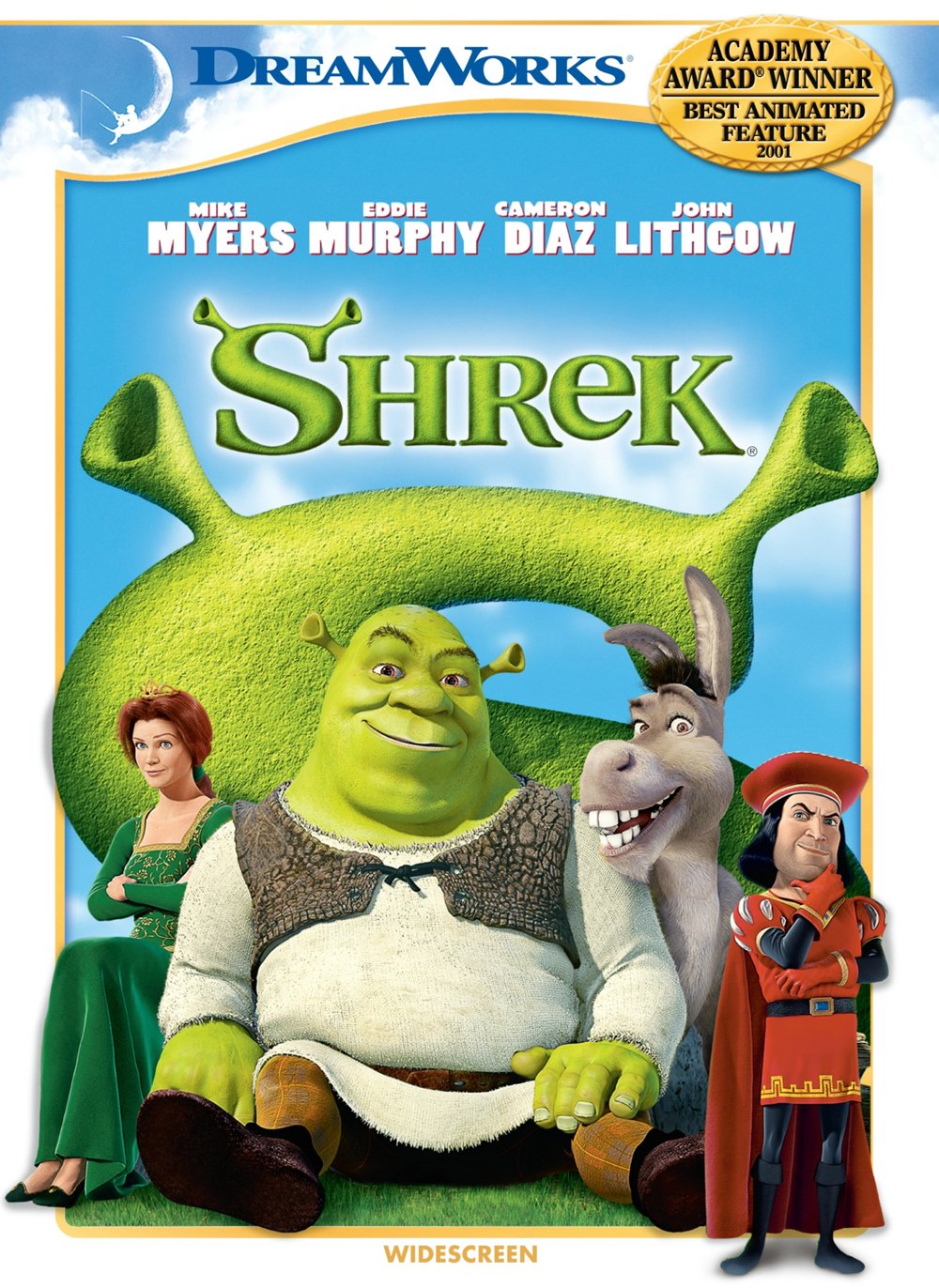 Shrek Dvd Cover