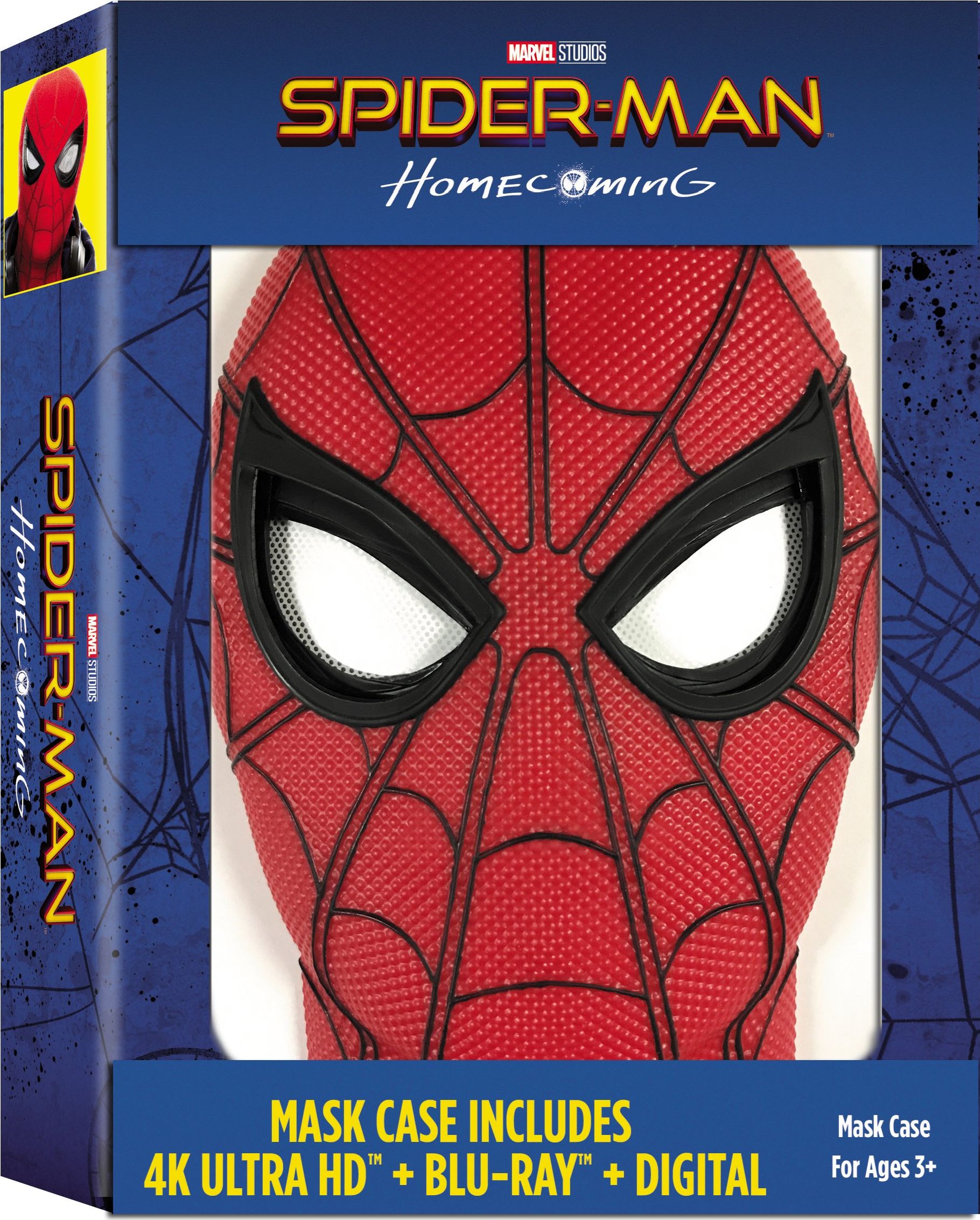 Spider-Man: Homecoming Blu-ray (Blu-ray + DVD + Digital HD)