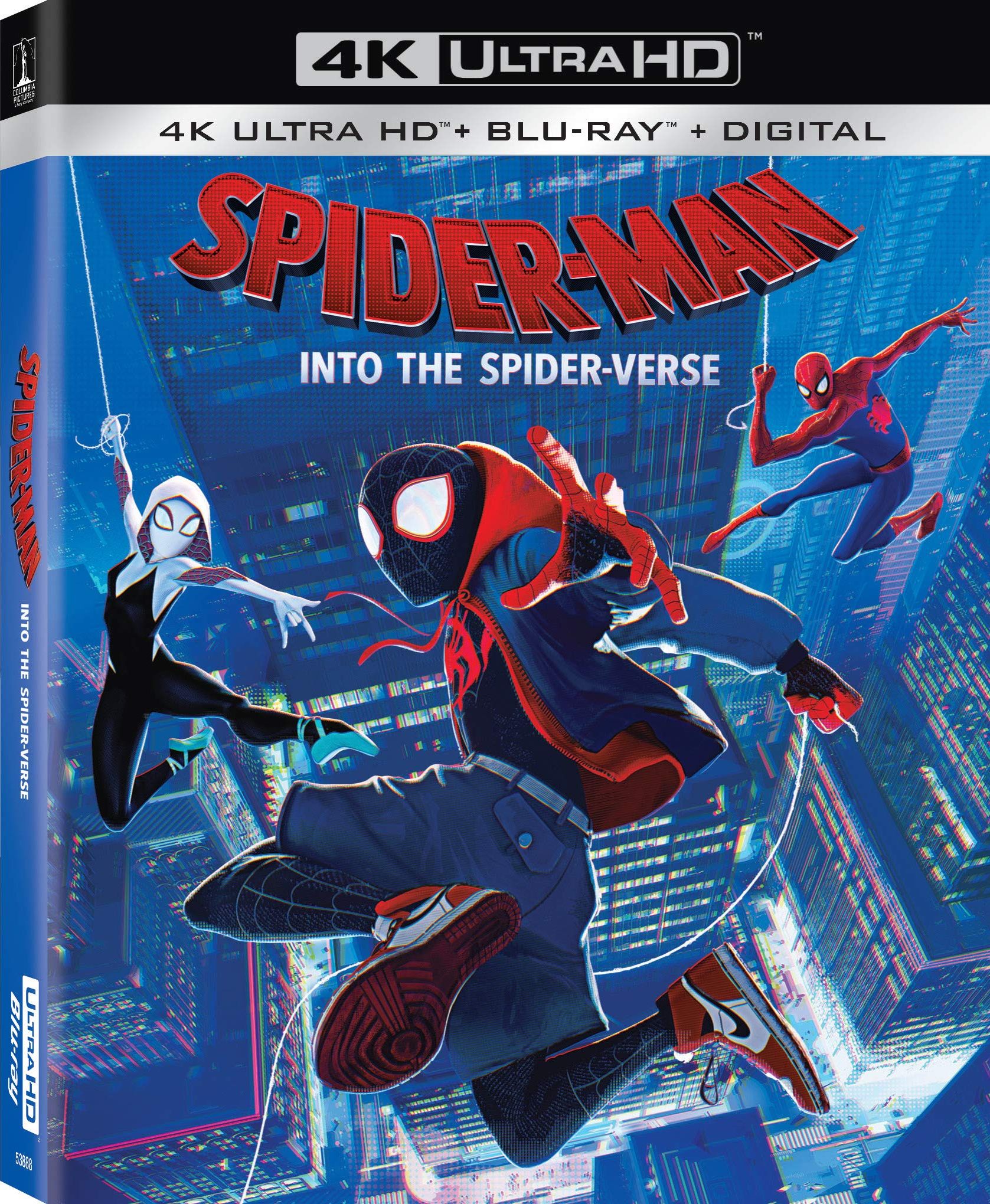 Spider-Man: Into the Spider-Verse DVD Release Date March 19, 2019