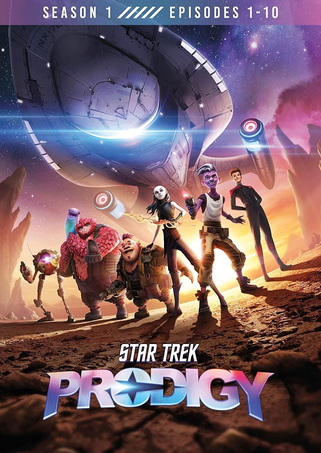 star trek prodigy dvd release date uk