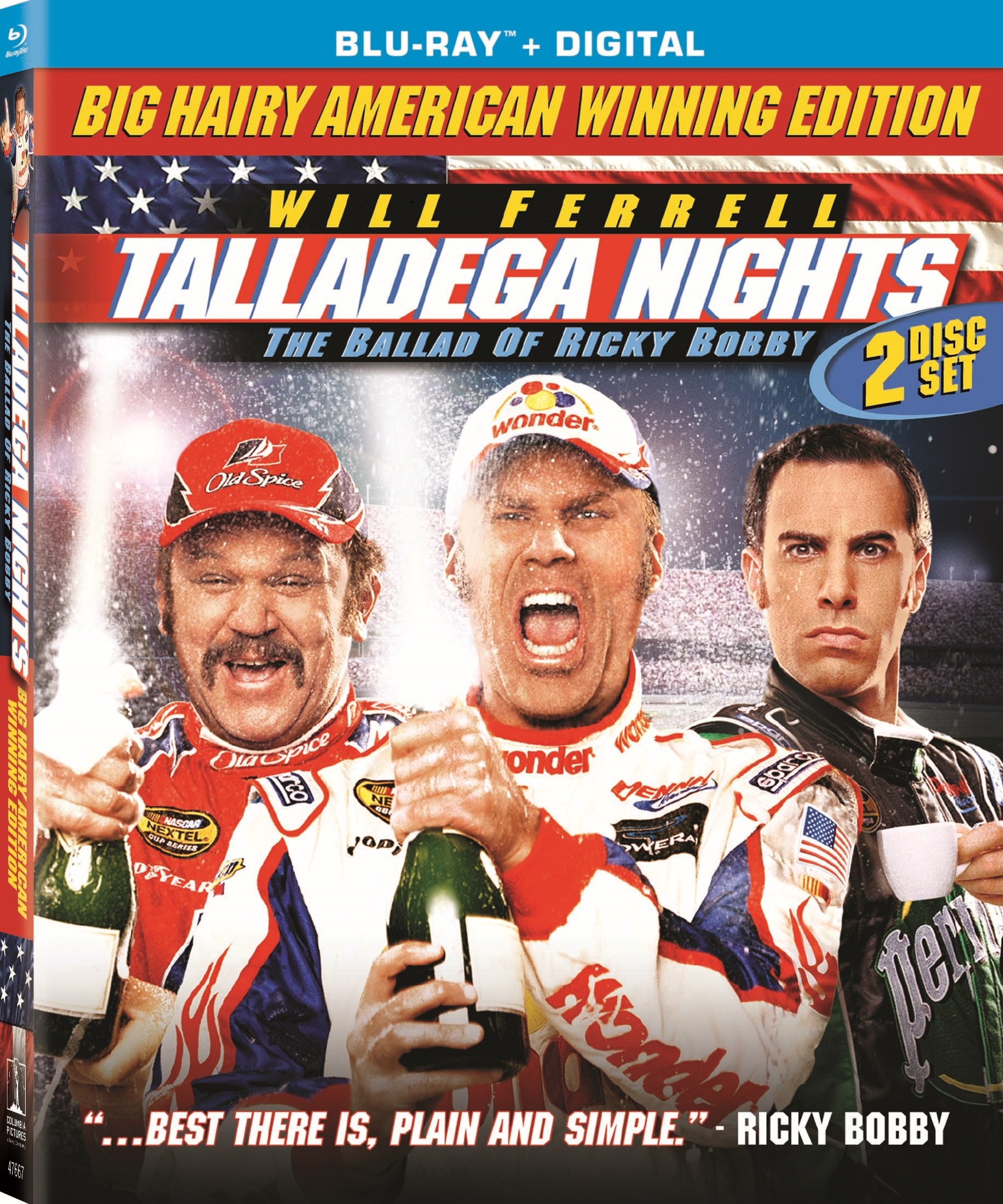 Talladega Nights: The Ballad of Ricky Bobby DVD Release Date December 12, 2006