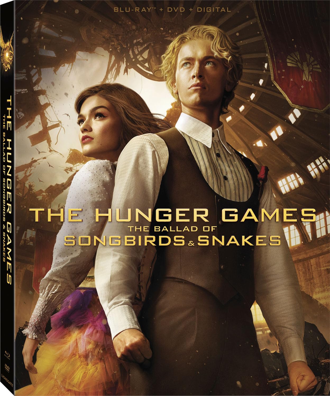 DVDFr - Hunger Games : La Ballade du serpent et de l'oiseau chanteur - Blu- ray