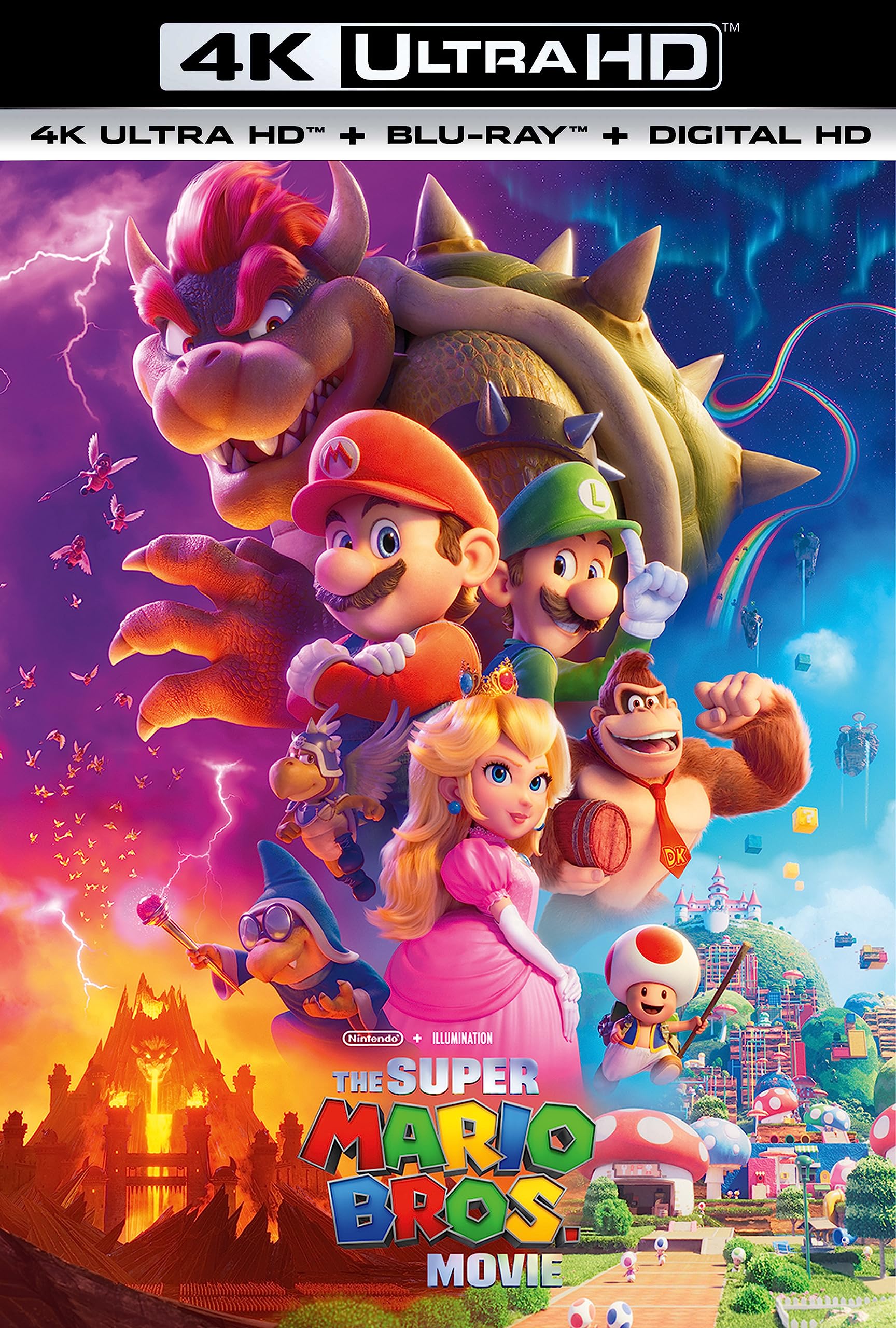 Dvd Super Mario Bros O Filme 2023 Sonic O Filme 2020 Elementos 2023 Dublado  e Legendado, Filme e Série Nintendo Nunca Usado 90754751