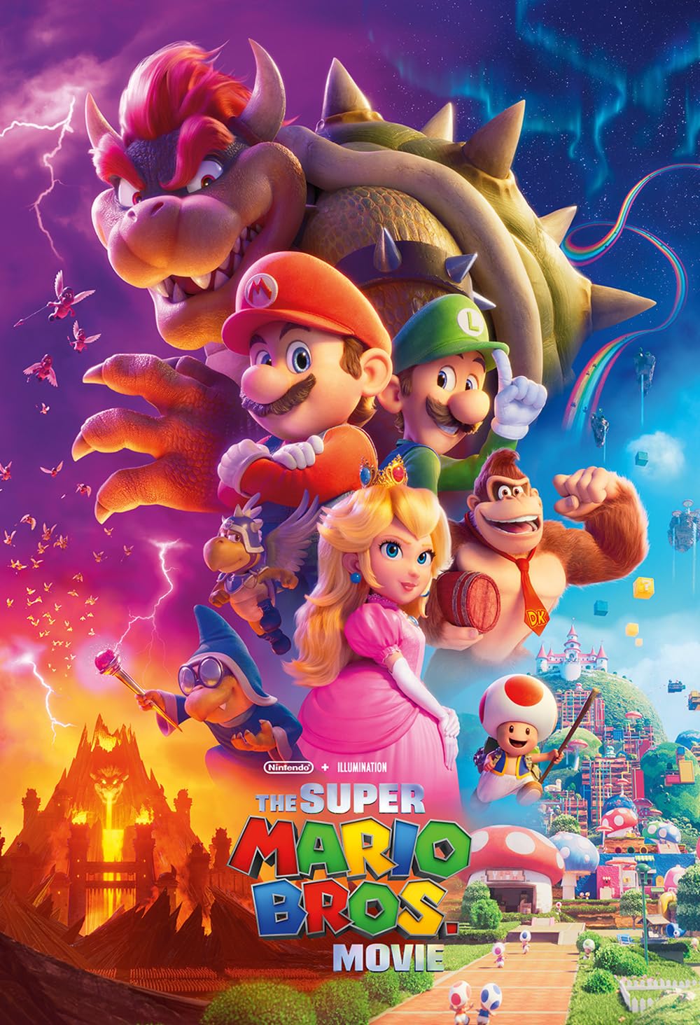 The Super Mario Bros. Movie – Power Up Edition (Blu-Ray + DVD + Digital  Code)