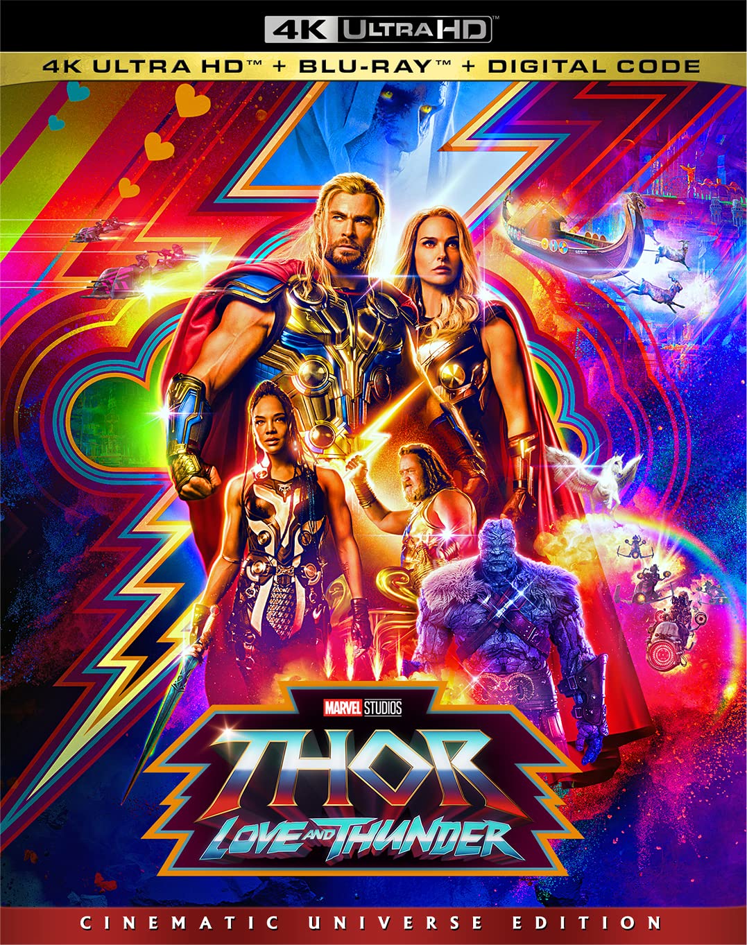 thor 2022 dvd cover