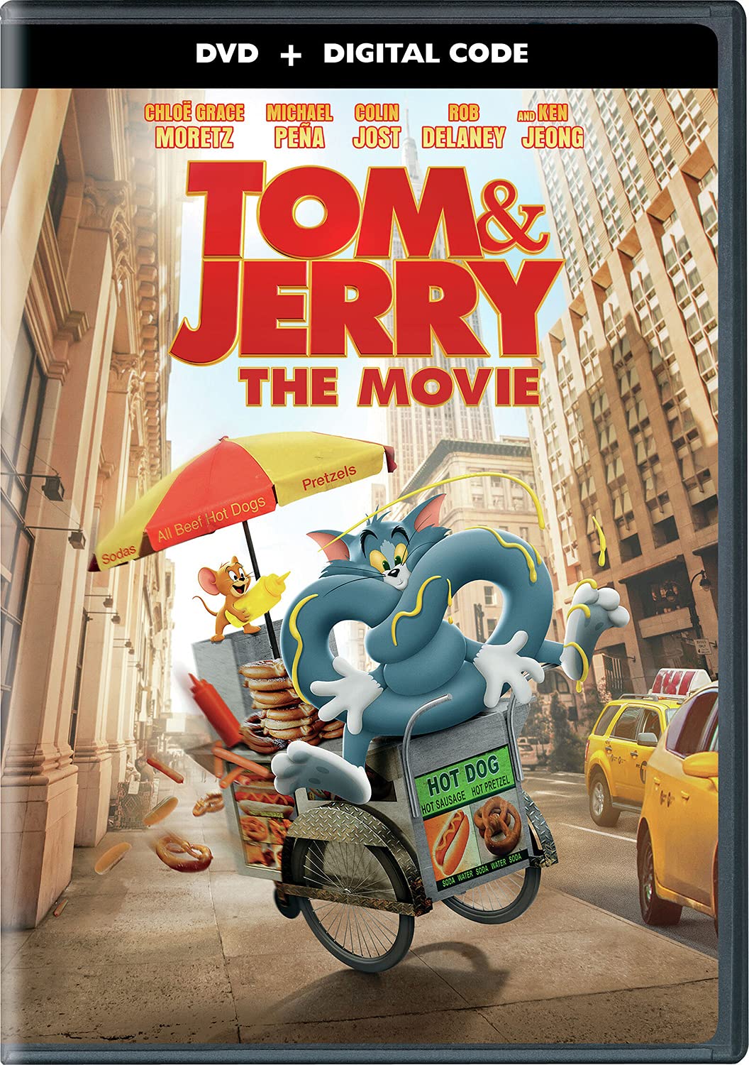 Tom And Jerry 2021 Dvd Cover