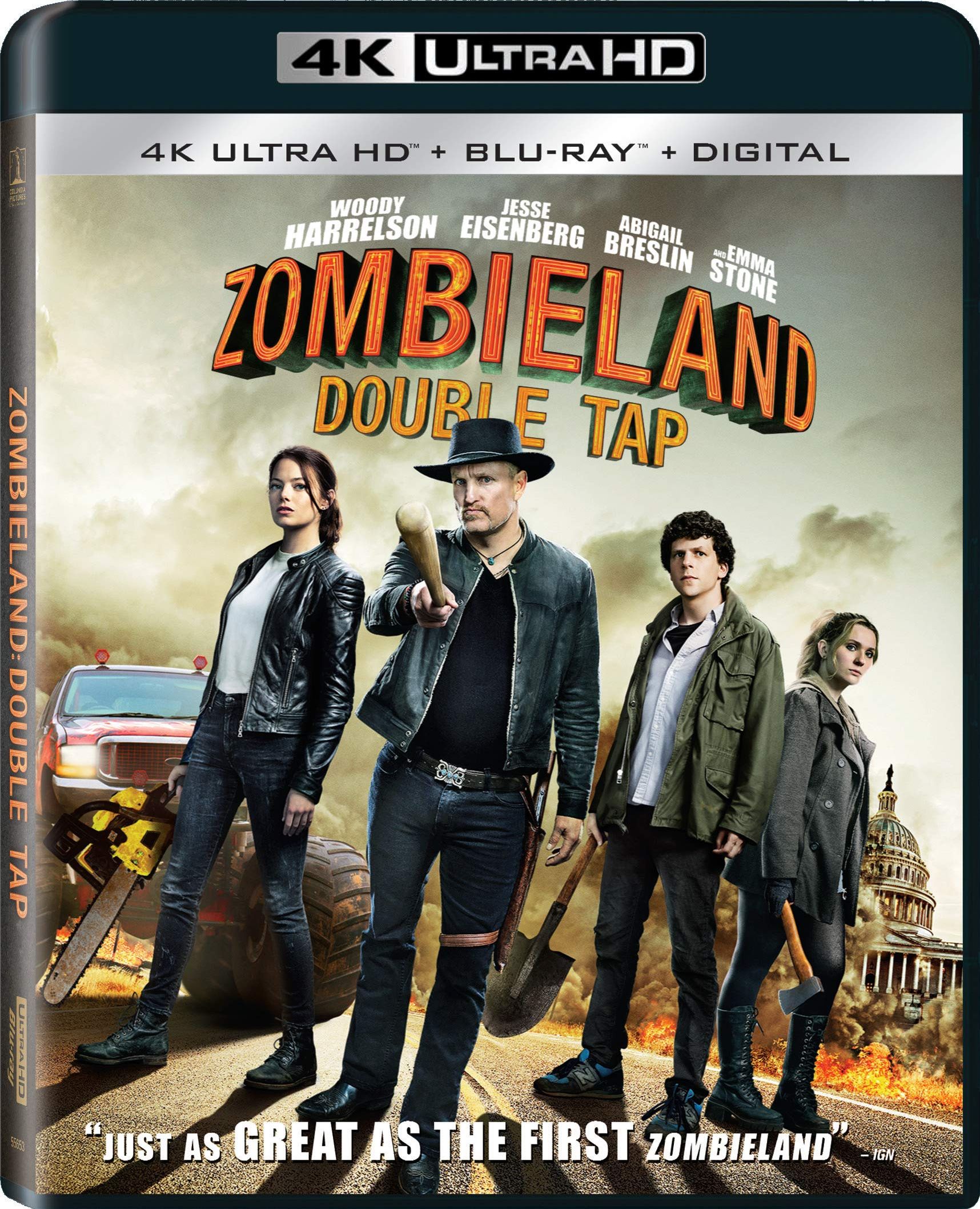 Zombieland: Double Tap DVD Release Date January 21, 2020