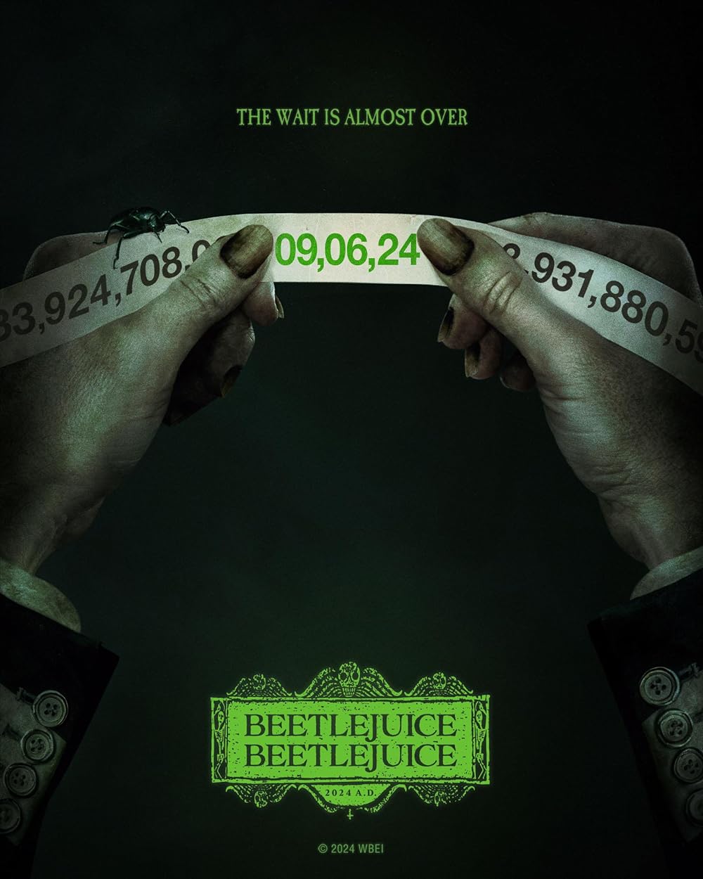 Beetlejuice Beetlejuice (2024) DVD Release Date