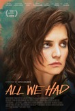 All We Had DVD Release Date