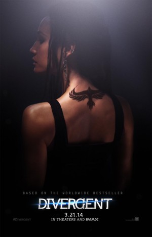 divergent dvd poster