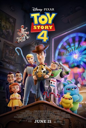 Toy Story 4 Blu Ray DVD Digital 2019