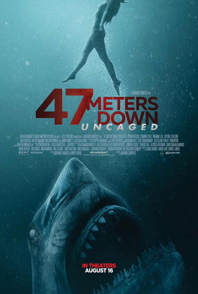 47 Meters Down: Uncaged DVD Release Date November 12, 2019