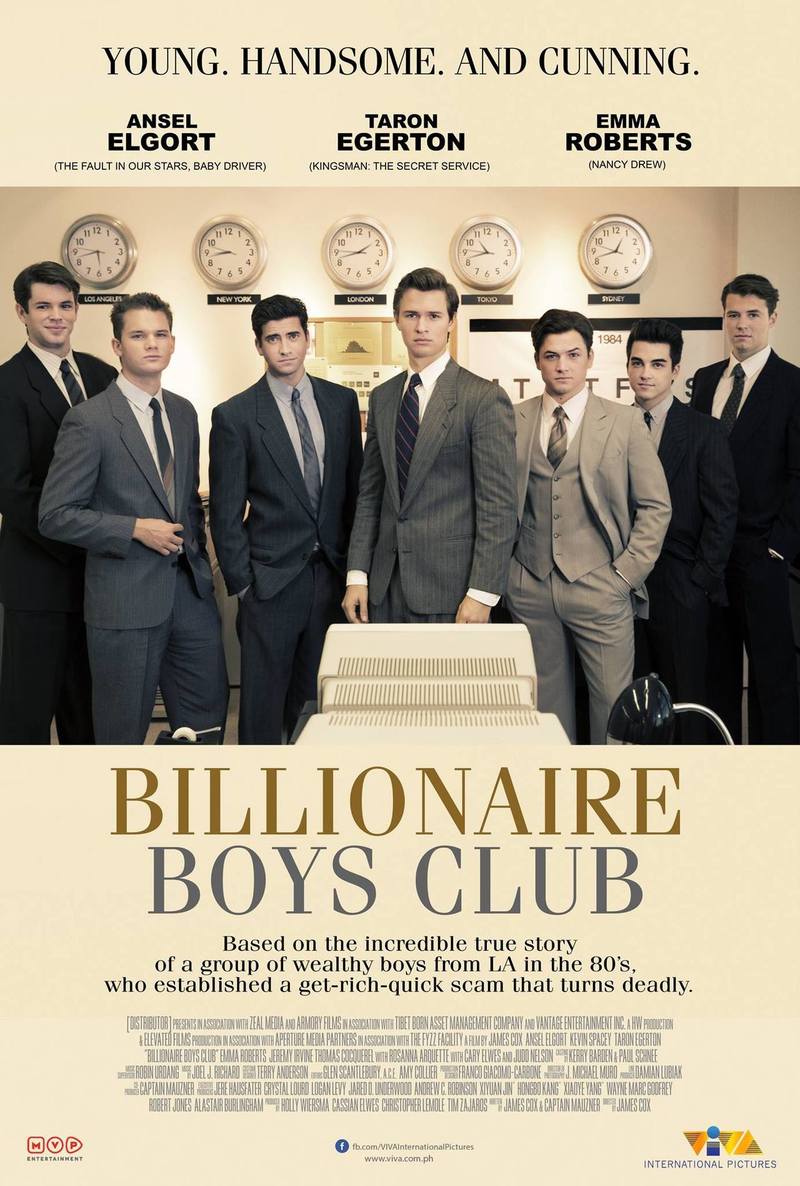 Billionaire Boys Club DVD Release Date September 18, 2018