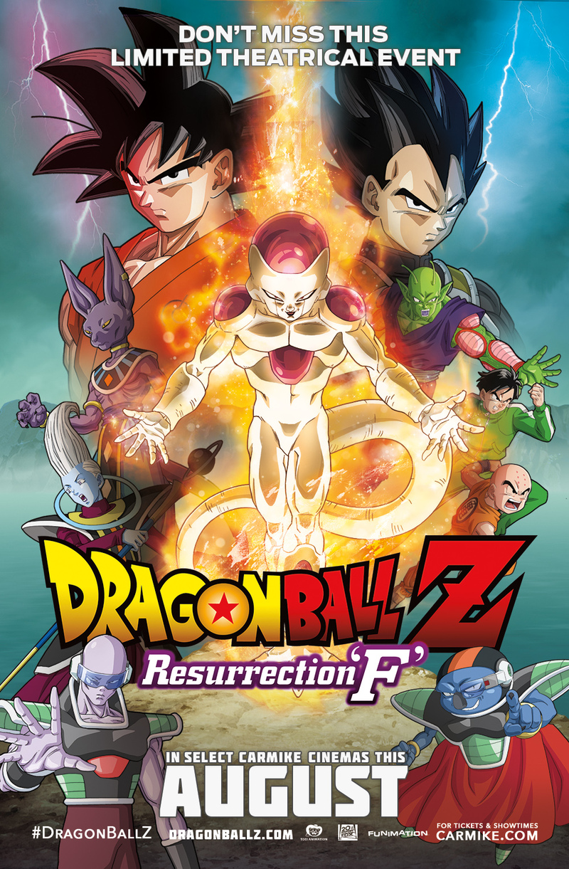 Dragon Ball Z: Resurrection 'F' DVD Release Date October ...