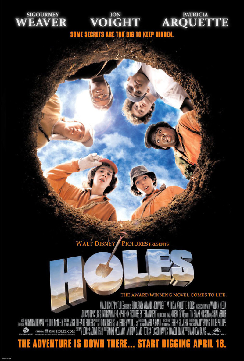 Holes DVD Release Date September 23 2003