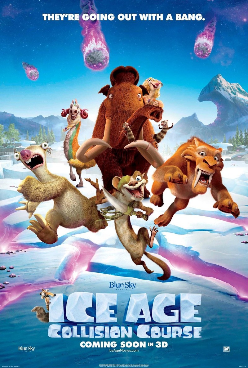 Ice Age 5 Collision Course DVD Release Date October 11, 2016