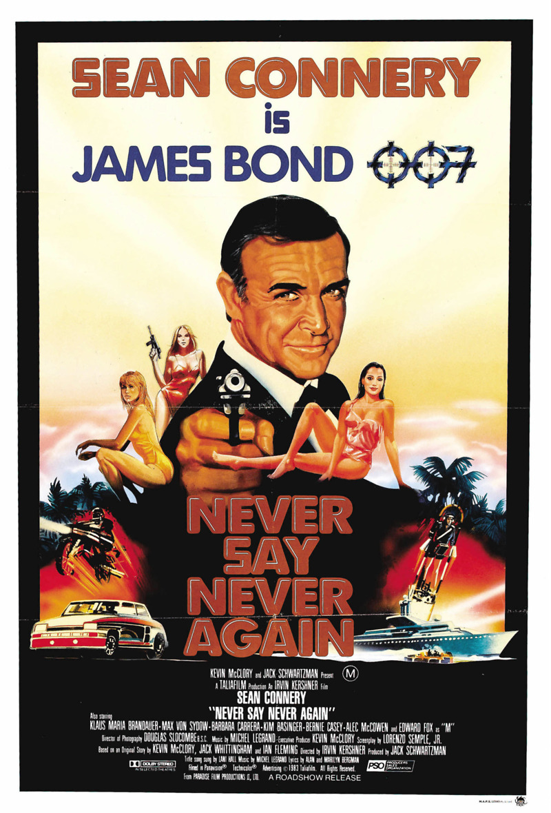 Never Say Never Again Dvd Cover