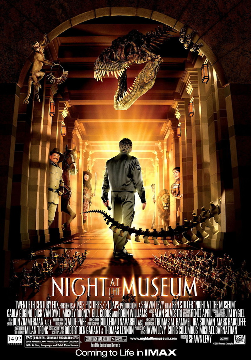 Night at the museum movies list