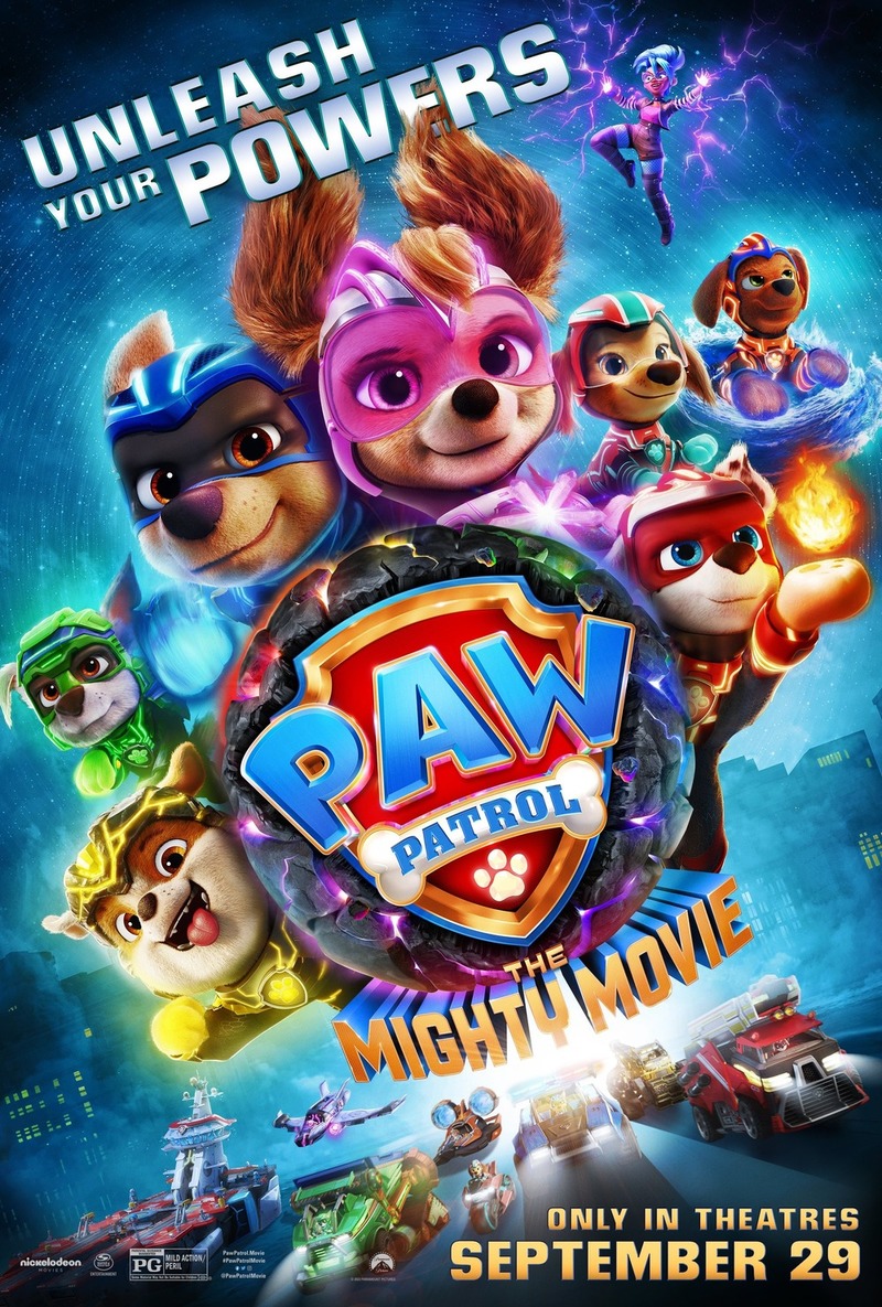 PAW Patrol The Mighty Movie DVD Release Date December 12, 2023