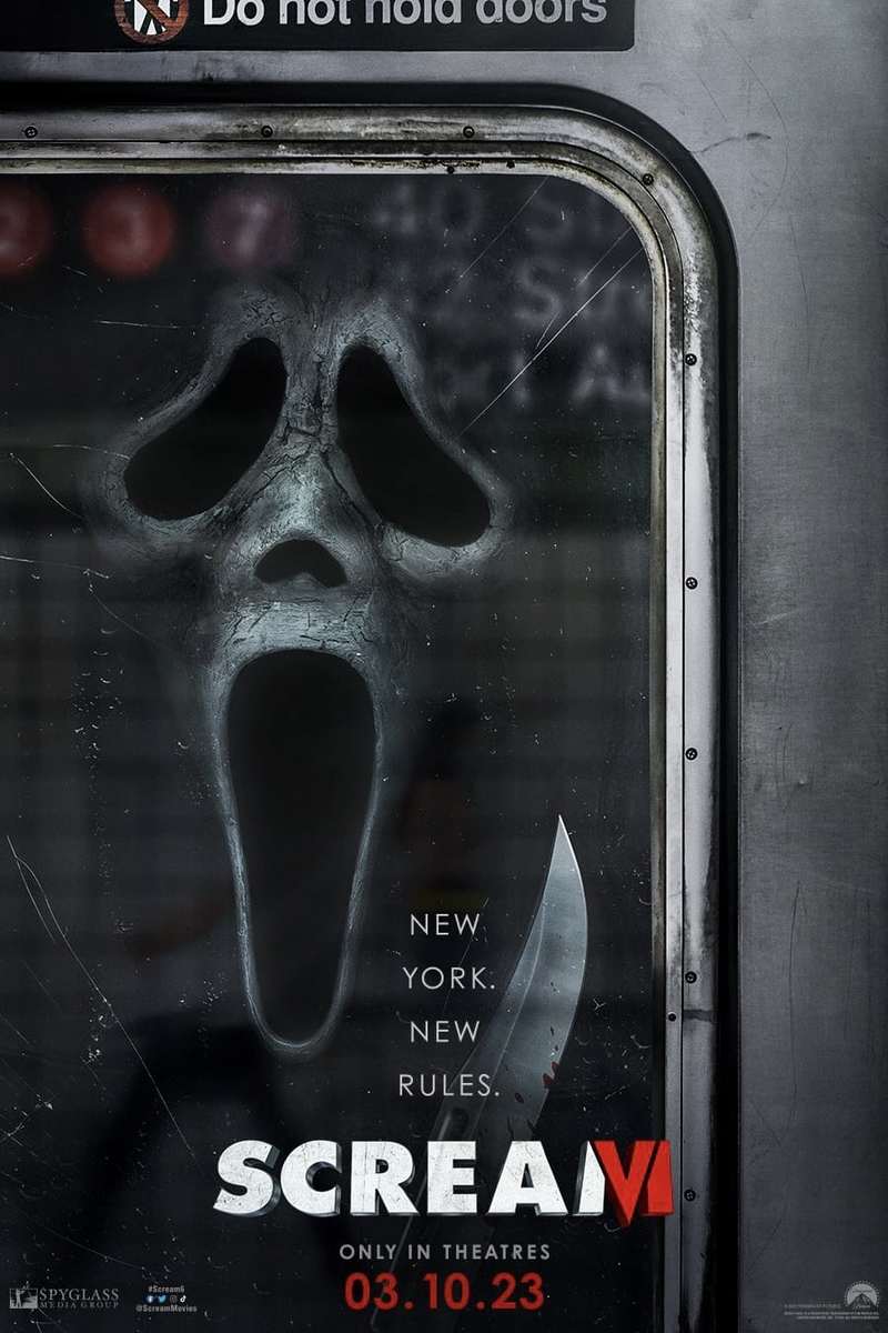 BD Scream 1-6 (2023) Blu-ray 6-Disc New Box Set All Region